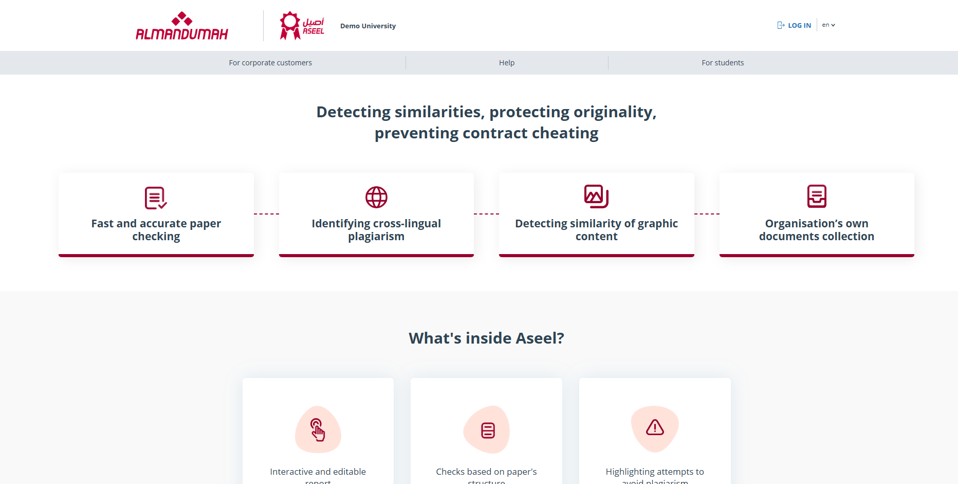 Aseel for Similarity Checking and Scholarly Review